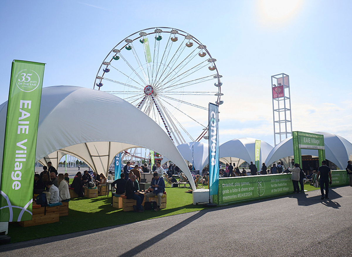 Take a free ride on the ferris wheel